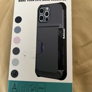 iPhone 13 Pro Max wallet case, Pine green